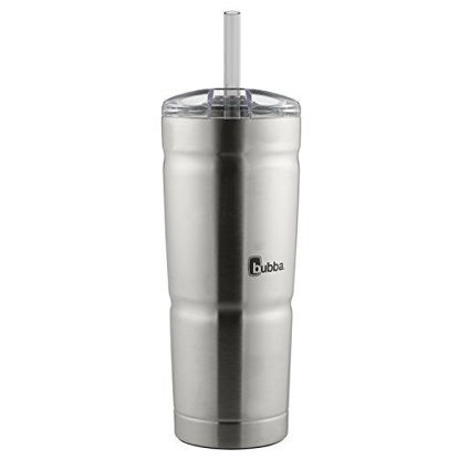 bubba Envy S Vacuum-Insulated Stainless Steel Tumbler with Straw, 24 oz,  Island Teal