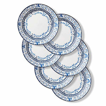 Picture of Corelle Chip Resistant Dinner Plates, 6-Piece, Portofino