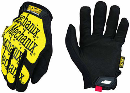 Picture of Mechanix Wear MG-01-008 : The Original Work Gloves (Small, Yellow)