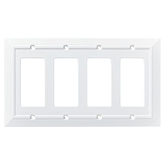 Picture of Franklin Brass W35252-PW-C Classic Architecture Single Switch Wall Plate/Switch Plate/Cover, White