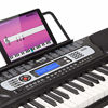 Picture of RockJam 54-Key Portable Electronic Keyboard with Interactive LCD Screen & Includes Piano Maestro Teaching App with 30 Songs