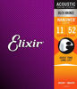 Picture of Elixir Strings 80/20 Bronze Acoustic Guitar Strings w NANOWEB Coating, Custom Light (.011-.052)