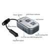 Picture of Foval 200W Car Power Inverter DC 12V to 110V AC Converter with 4 USB Ports Charger