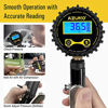 Picture of AZUNO Digital Tire Inflator with Pressure Gauge, 200 PSI, Heavy Duty Air Compressor Accessories, w/Rubber Hose Lock on Air Chuck and Quick Connect Coupler