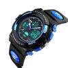 Picture of Boys Digital Watch Outdoor Sports 50M Waterproof Electronic Watches Alarm Clock 12/24 H Stopwatch Calendar Wristwatch - Black Blue