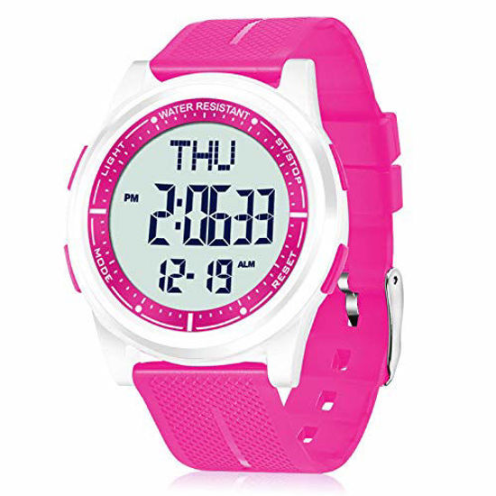 Ladies digital best sale waterproof watch