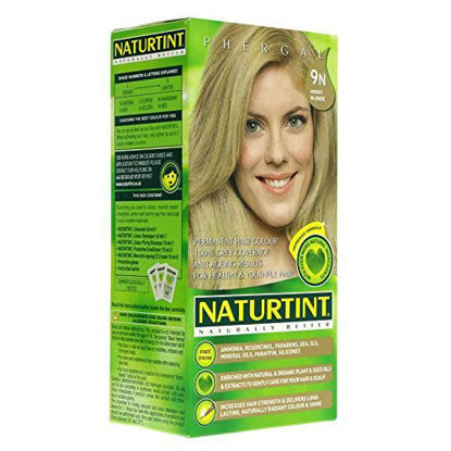 Picture of Naturtint Permanent Hair Color 9N Honey Blonde (Pack of 1), Ammonia Free, Vegan, Cruelty Free, up to 100% Gray Coverage, Long Lasting Results