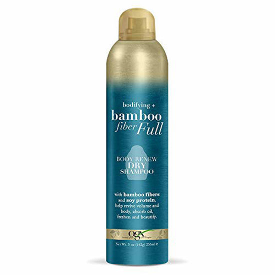 Picture of OGX Bodifying + Bamboo Fiber-Full Body Renew Dry Shampoo, 5 Ounce (64036), Bodifying + Bamboo Fiber Full