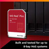 Picture of Western Digital 2TB WD Red Plus NAS Internal Hard Drive - 5400 RPM Class, SATA 6 Gb/s, CMR, 64 MB Cache, 3.5" - WD20EFRX