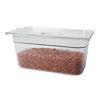 Picture of Rubbermaid Commercial Products Cold Food Standard Lid, 1/3 Size, Clear (FG121P23CLR)