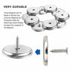 Picture of Super Power Neodymium Cup Magnets with 95 LBS Pull Capacity Each, 1.26 inch - Pack of 10