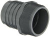 Picture of Spears 1436 Series PVC Tube Fitting, Adapter, Schedule 40, Gray, 3/4" Barbed x NPT Male