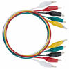 Picture of WGGE WG-026 10 Pieces and 5 Colors Test Lead Set & Alligator Clips,20.5 inches (2 Pack)