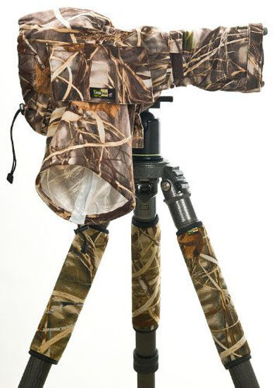 Picture of LensCoat Raincoat Standard (Realtree Max4) Cover Sleeve Protection for Camera and Lens LCRCSM4