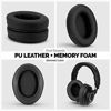 Picture of Brainwavz Ear Pads For ATH M50X, M50XBT, M40X, M30X, HyperX, SHURE, Turtle Beach, AKG, ATH, Philips, JBL, Fostex Replacement Memory Foam Earpads & Fits Many Headphones (see list), Black Oval