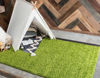 Picture of Unique Loom Solo Solid Shag Collection Modern Plush Grass Green Area Rug (9' 0 x 12' 0)