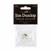 Picture of Dunlop 483P01TH Genuine Celluloid, White, Thin, 12/Player's Pack