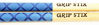 Picture of GRIP STIX 13" Long BLUE NON-SLIP GRIP Drumsticks for Kids - Ideal For All Drumming, Cardio Fitness, Aerobic & Workout Exercises