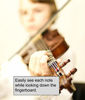 Picture of Fantastic Violin Finger Guide - All Notes Guide for 3/4 Size Violin Fiddle - More Sizes Available