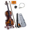 Picture of SKY 1/16 Size SKYVN201 Solid Maple Wood Violin with Lightweight Case, Brazilwood Bow, String, Rosin and Mute