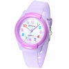 Picture of Kids Analog Watch for Girls Boys Waterproof Learning Time Wrist Watch Easy to Read Time WristWatches for Kids(Purple)