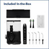 Picture of Waterpik CC-01 Complete Care 9.0 Sonic Electric Toothbrush + Water Flosser, Black, Medium