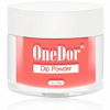 Picture of OneDor Nail Dip Dipping Powder - Acrylic Color Pigment Powders Pro Collection System, 1 Oz. (03 - Hot Pink)