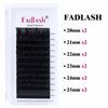 Picture of Lash Extensions Individual Eyelashes 20-25mm Eyelash Extensions 0.10mm Thickness C Curl Mixed Tray Natural Semi Permanent Eyelashes Professional Use Salon by (0.10-C, 20-25mixed)