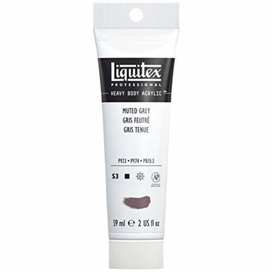 Picture of Liquitex Professional Heavy Body Acrylic Paint, 2-oz Tube, Muted Grey, 2 Fl