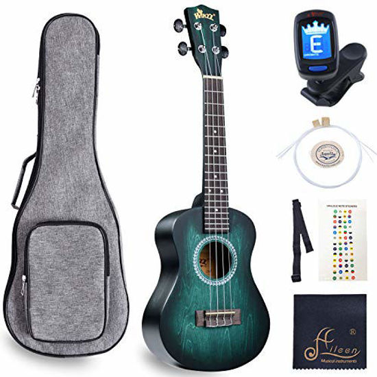 GetUSCart- WINZZ Concert Ukulele Vintage Hawaiian with Bag, Tuner