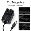 Picture of Guitar Pedal Power Supply DC 9V 2A UL Listed Tip Negative Low Noise for Guitar Effect Pedals (Adapter & Chain)