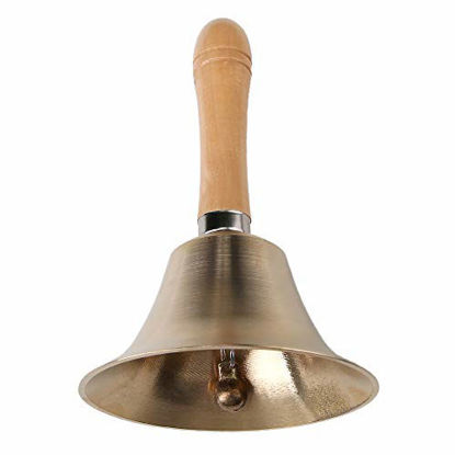 Picture of Super Loud Solid Brass Hand Call Bell