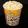 Picture of Novelty Place] Retro Style Plastic Popcorn Containers for Movie Night - 7.25" Tall x 7.25" Top Diameter (6 Pack)