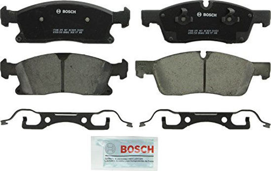 Picture of Bosch BC1629 QuietCast Premium Ceramic Disc Brake Pad Set For Select Dodge Durango; Jeep Grand Cherokee; Mercedes-Benz GL350, GL450, GLE350, GLE400, GLS450, ML350; Front