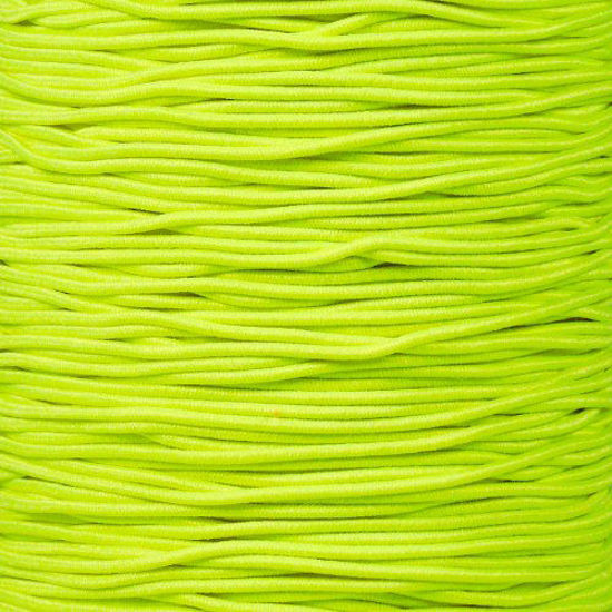 Picture of PARACORD PLANET Elastic Bungee Nylon Shock Cord 2.5mm 1/32", 1/16", 3/16", 5/16", 1/8, 3/8", 5/8", 1/4", 1/2 inch Crafting Stretch String 10 25 50 & 100 Foot Lengths Made in USA