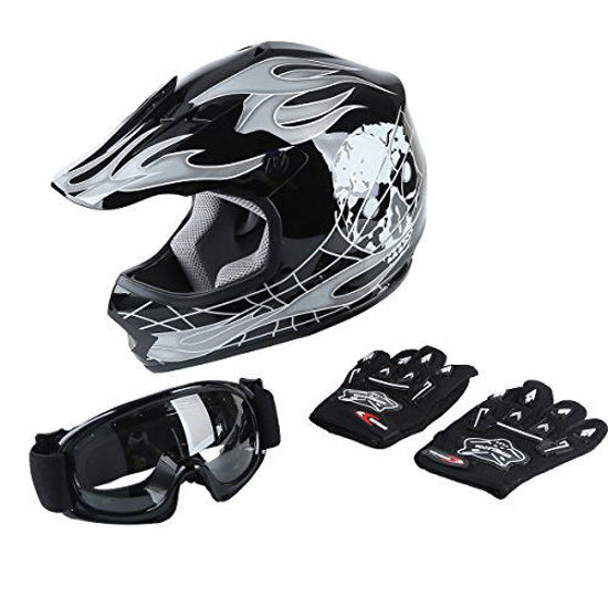 Atv helmet 2024 and goggles