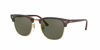 Picture of Ray-Ban RB 3016 Clubmaster Square Sunglasses, Red Havana/Polarized Green, 49 mm