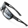 Picture of ATTCL Sports Polarized Sunglasses For Men Cycling Driving Fishing 100% UV Protection J2021 Silver