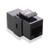 Picture of Cable Matters UL Listed 5-Pack RJ45 Keystone Jack Coupler Gender Changer in Black