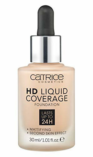 Picture of Catrice | HD Liquid Coverage Foundation | High & Natural Coverage | Vegan & Cruelty Free (020 | Rose Beige)