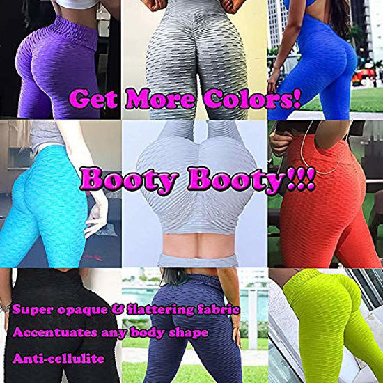 Women's Scrunch Butt Lift Heart Booty Workout Leggings High Waist Gym Yoga  Pants