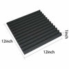 Picture of Wingogh Acoustic Panels Acoustic Foam - Sound Proof Foam Panels, Acoustic Foam Panels Studio Foam Wedges, Sound Absorbing Wall Panels, 12 Pack Soundproof Foam Panels 1" X 12" X 12"