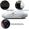 Picture of Kayme 6 Layers Car Cover Waterproof All Weather for Automobiles, Outdoor Full Cover Rain Sun UV Protection with Zipper Cotton, Universal Fit for Sedan (Up to 177")