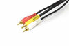 Picture of 50 ft RWY RCA Composite Video Cable - (Red-White-Yellow) Composite Cable - DIRECTV, Satellite Dish, Comcast, VCR (VHS), with Gold Plated Connectors - 50 Feet