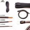 Picture of Elite Audio 4 Gauge CCA Premium Amp Kit - EA-PRMK2 Complete Amplifier Installation Wiring Kit with 20 feet 4 AWG + 2-Channel RCA Interconnects 2000W