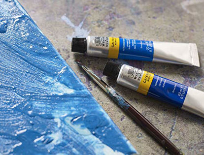 Picture of Winsor & Newton 2120346 Galeria Acrylic Paint, 60-ml Tube, Lemon Yellow, 2 Fl Oz