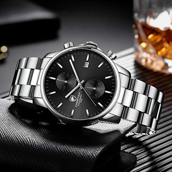 Waterproof on sale metal watch