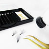 Picture of Easy Fan Lashes D-0.05-12 mm Volume Lash Extensions 9 to 25 mm Easy Fan Volume Lashes Blooming Lashes Automatic Flowering Eyelash Extensions(D-0.05-12)