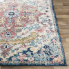 Picture of Artistic Weavers Odelia Vintage Bohemian Area Rug, 7'10" Square, Garnet/Navy