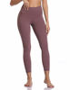 Picture of Colorfulkoala Women's Buttery Soft High Waisted Yoga Pants 7/8 Length Leggings (XS, Dusty Red)